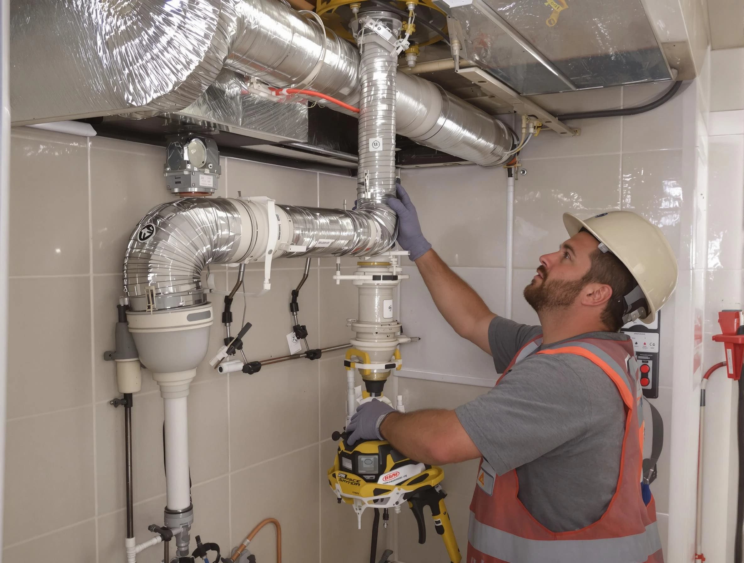 Taylorsville Dryer Vent Cleaning expert performing professional dryer vent repair and installation in Taylorsville