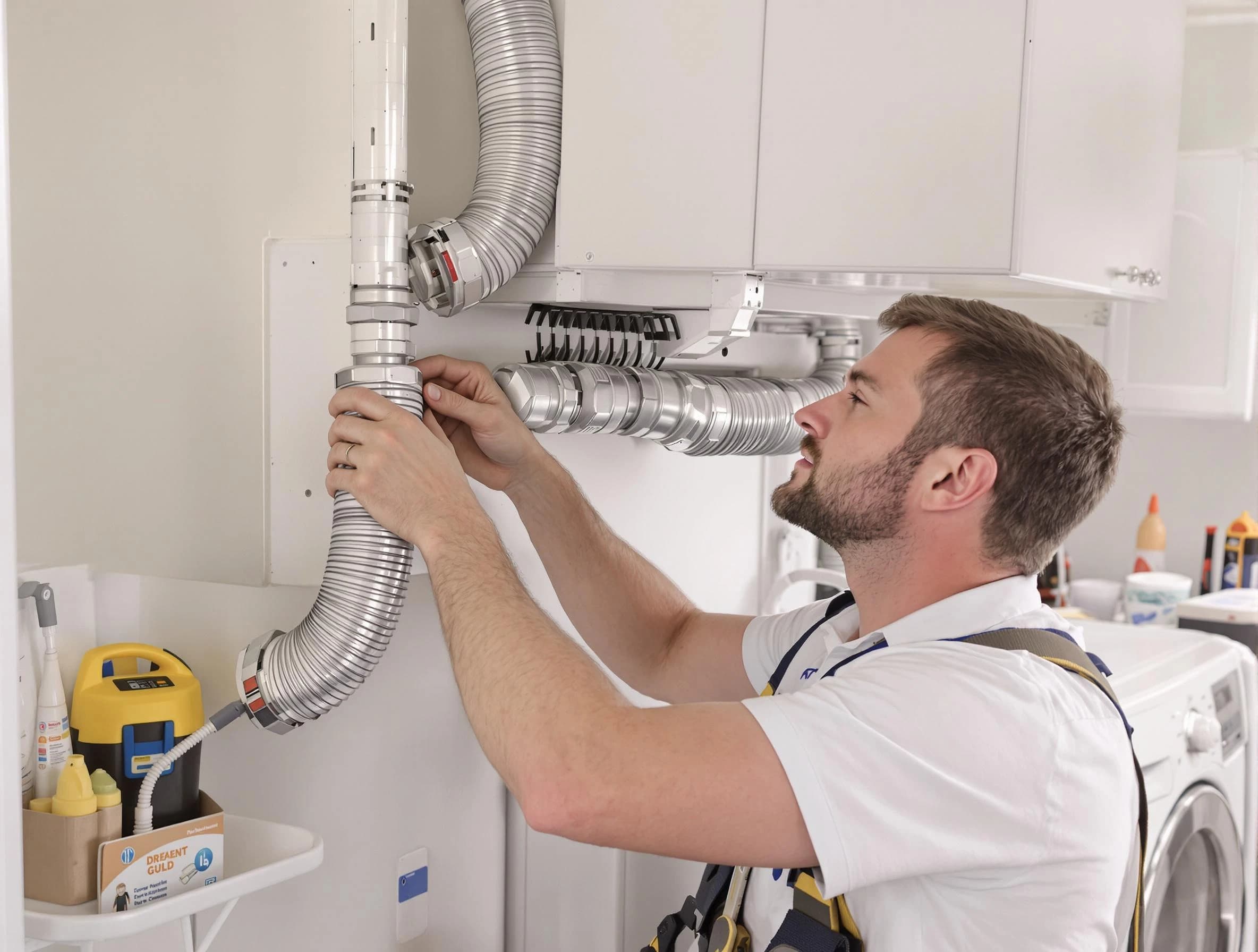 Professional dryer vent repair and installation by Taylorsville Dryer Vent Cleaning in Taylorsville