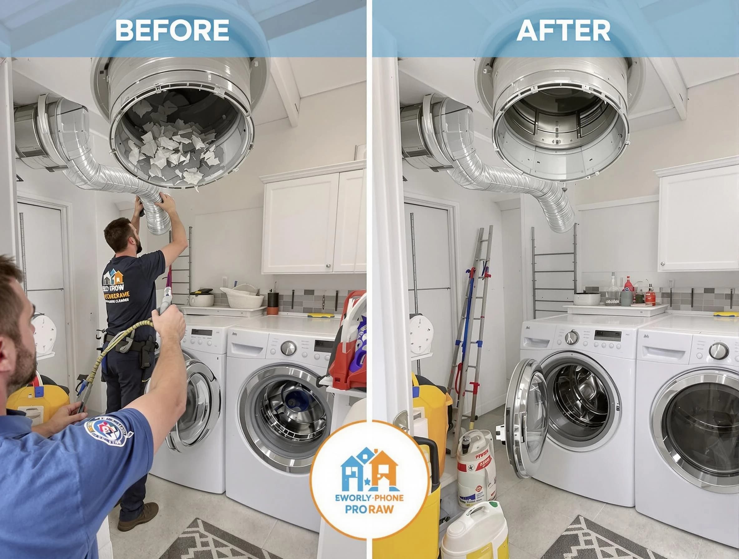 Residential dryer vent cleaning by Taylorsville Dryer Vent Cleaning in Taylorsville