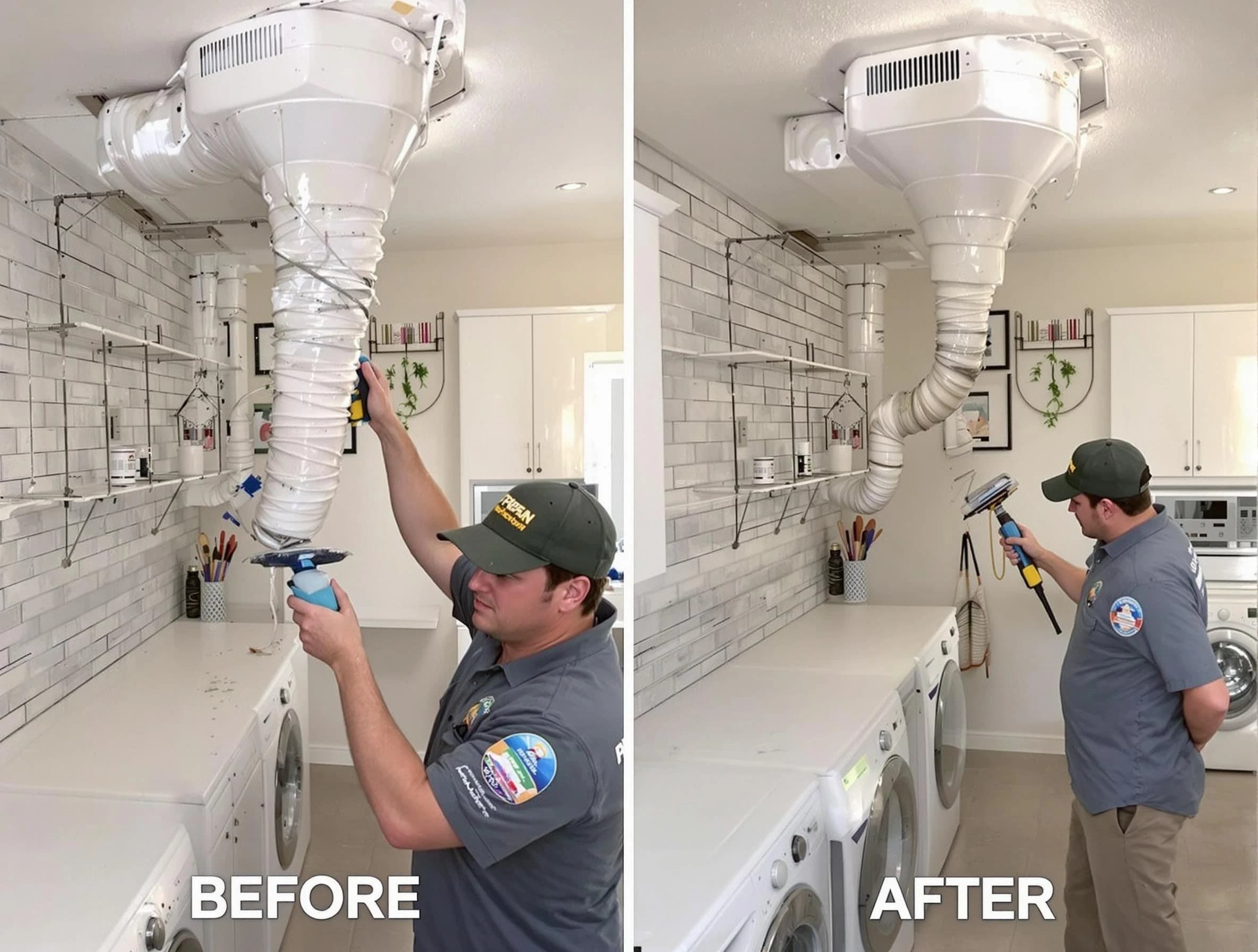 Professional dryer exhaust vent cleaning by Taylorsville Dryer Vent Cleaning in Taylorsville
